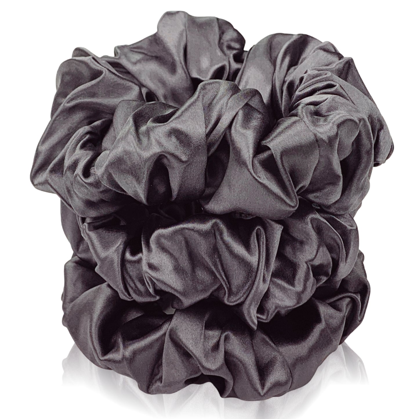 Large Charcoal Scrunchies - Outlet