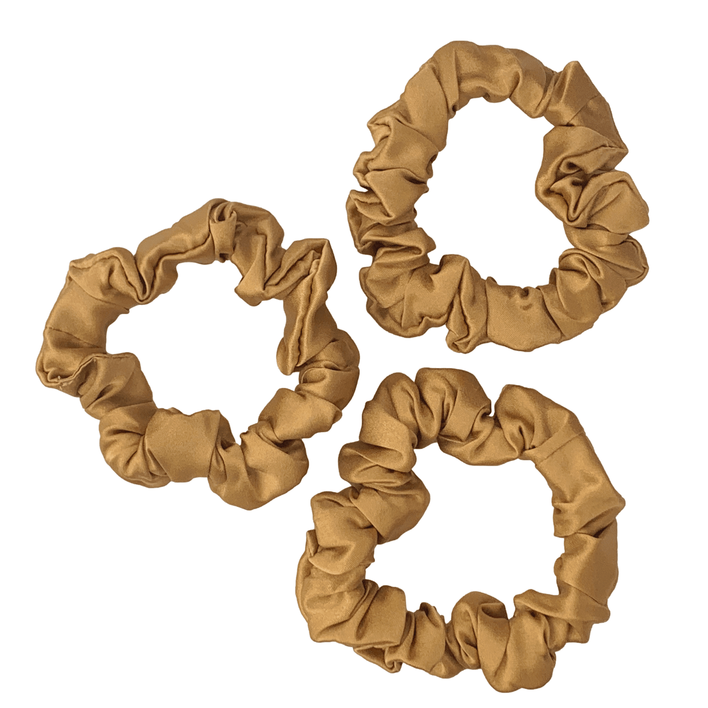 Small Gold Scrunchies - Outlet