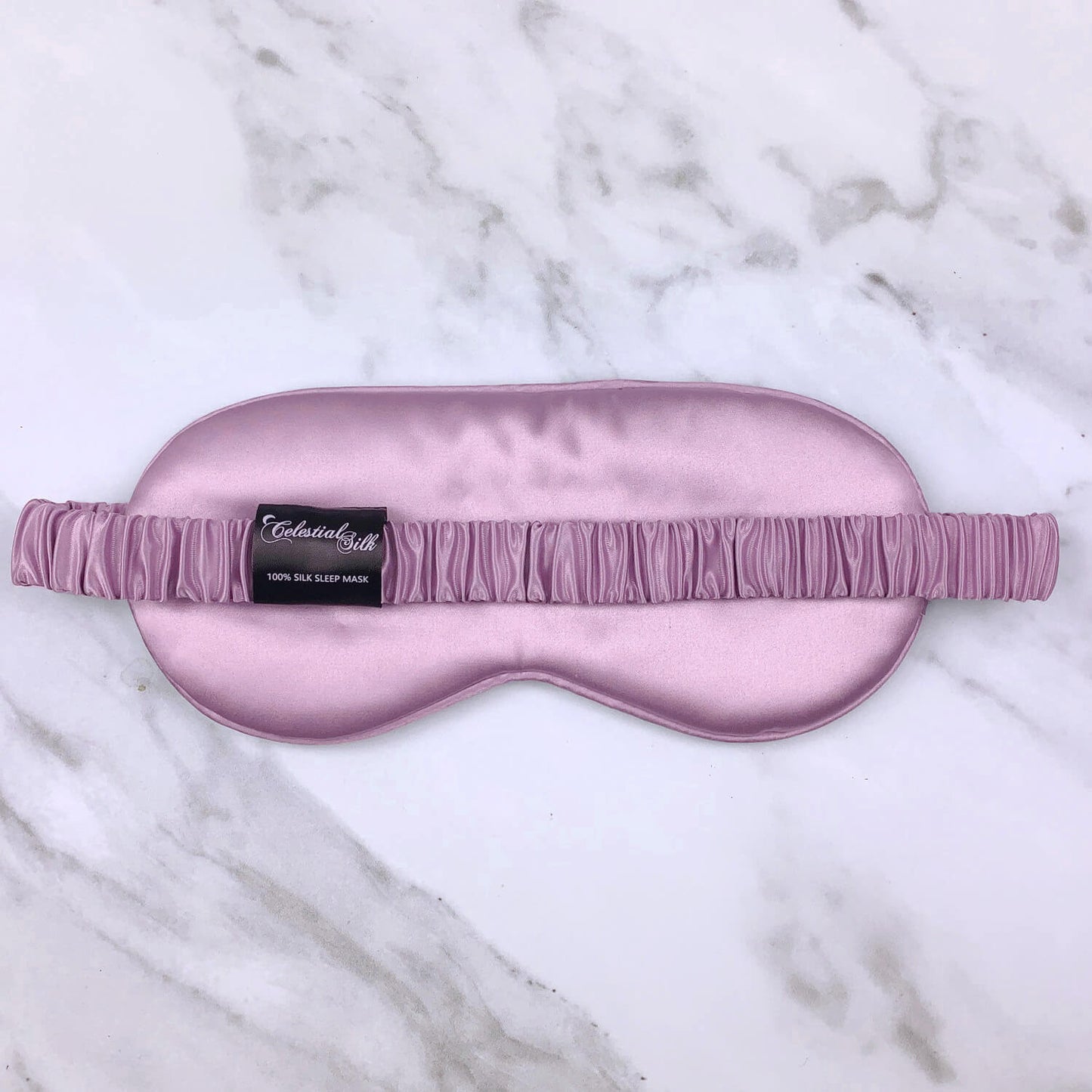 100% 25 Momme Mulberry Silk Eye Mask - Lavender