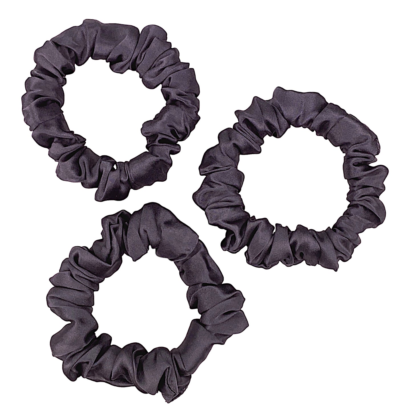 Small Charcoal Scrunchies - Outlet