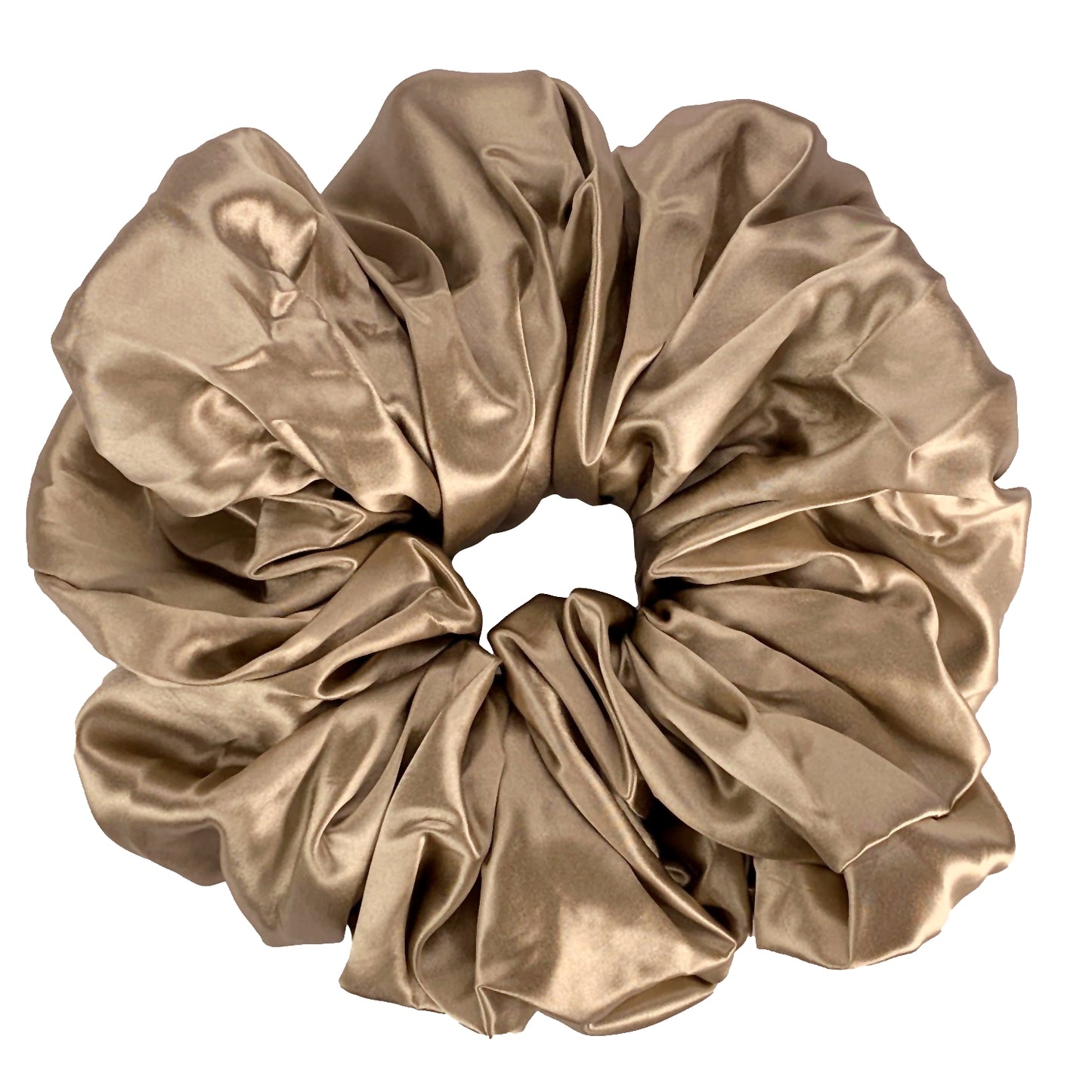 dark taupe oversized scrunchie celestial silk dark taupe jumbo silk scrunchy
