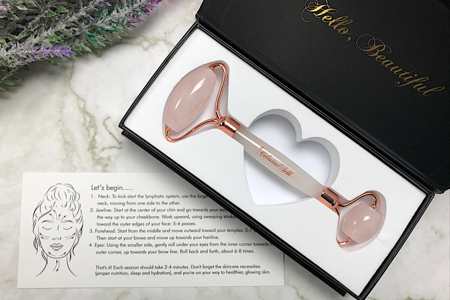 celestial silk rose quartz facial roller rose quartz face roller for women rose quartz jade roller beauty gemstone face roller jade roller for face facial roller massager crystal facial roller rose quartz crystal face roller rose quartz roller for wrinkle depuffing