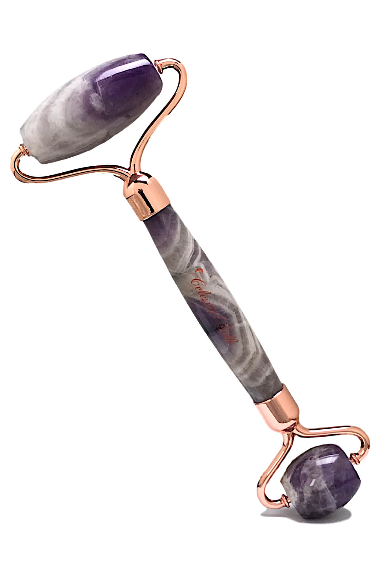 celestial silk amethyst facial roller amethyst face roller for women amethyst jade roller beauty gemstone face roller jade roller for face facial roller massager crystal facial roller crystal face roller amethyst roller for depuffing gemstone amethyst face roller
