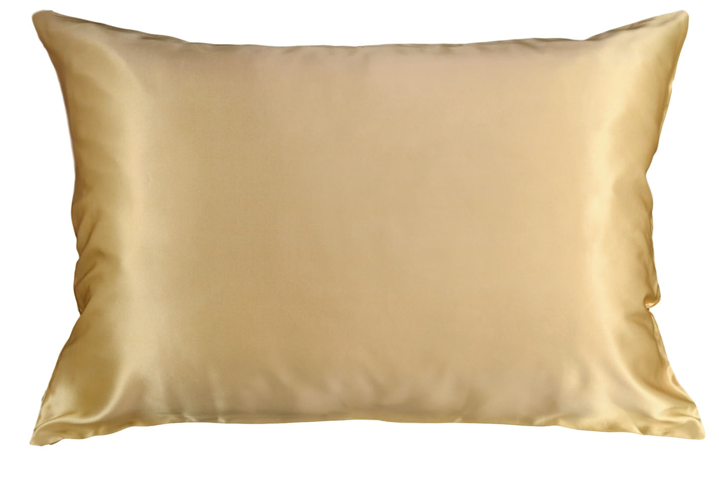 25 Momme Silk Pillowcase - King Gold Zipper Closure - Outlet