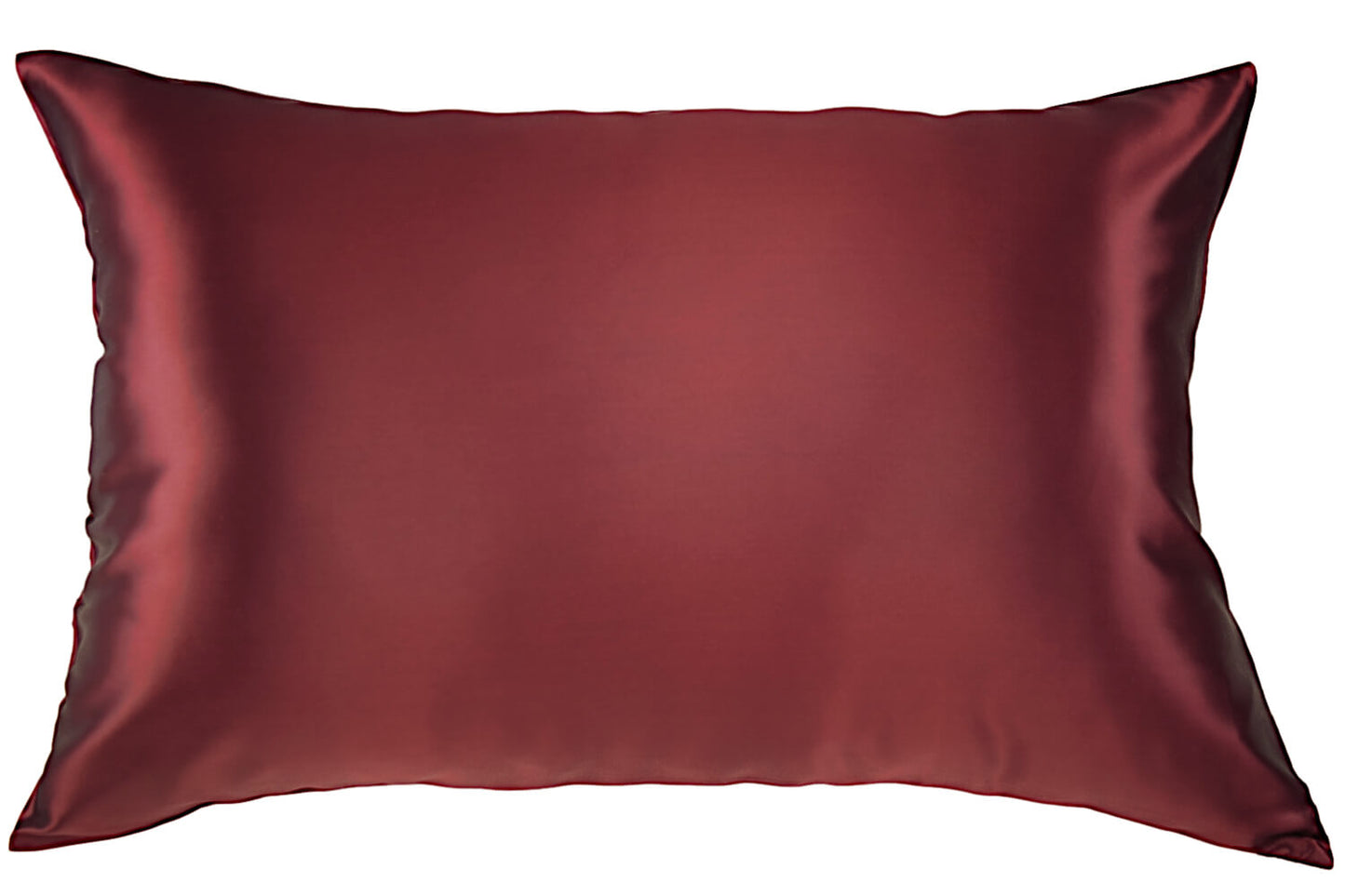 25 Momme Silk Pillowcase - King Maroon Envelope Closure - DiamondSilk - Outlet