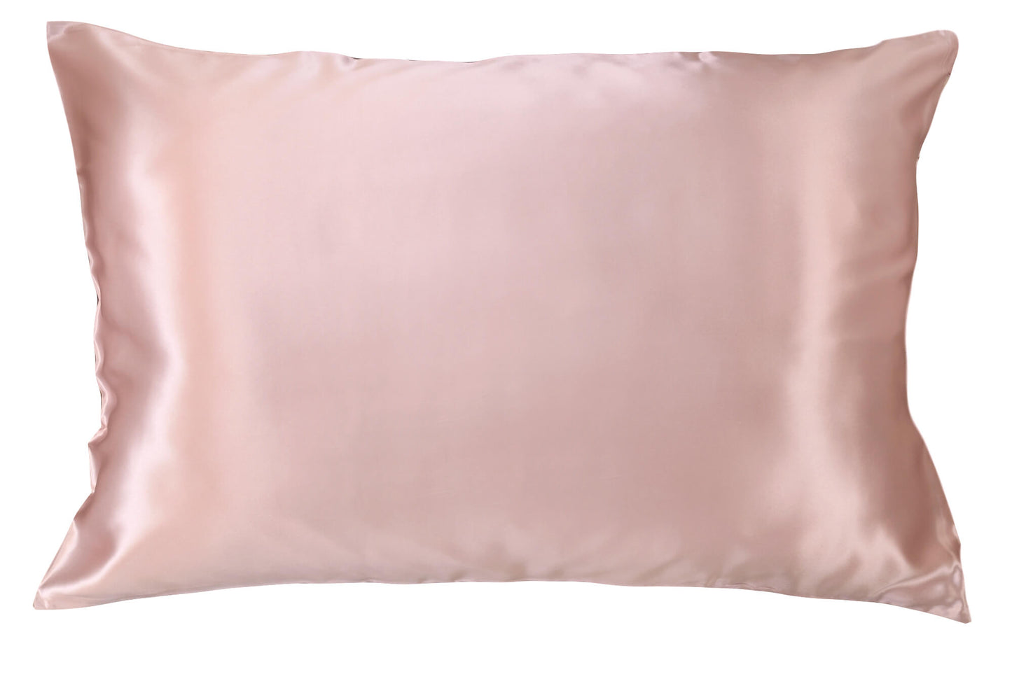25 Momme Silk Pillowcase - King Vintage Pink Zipper Closure - Outlet