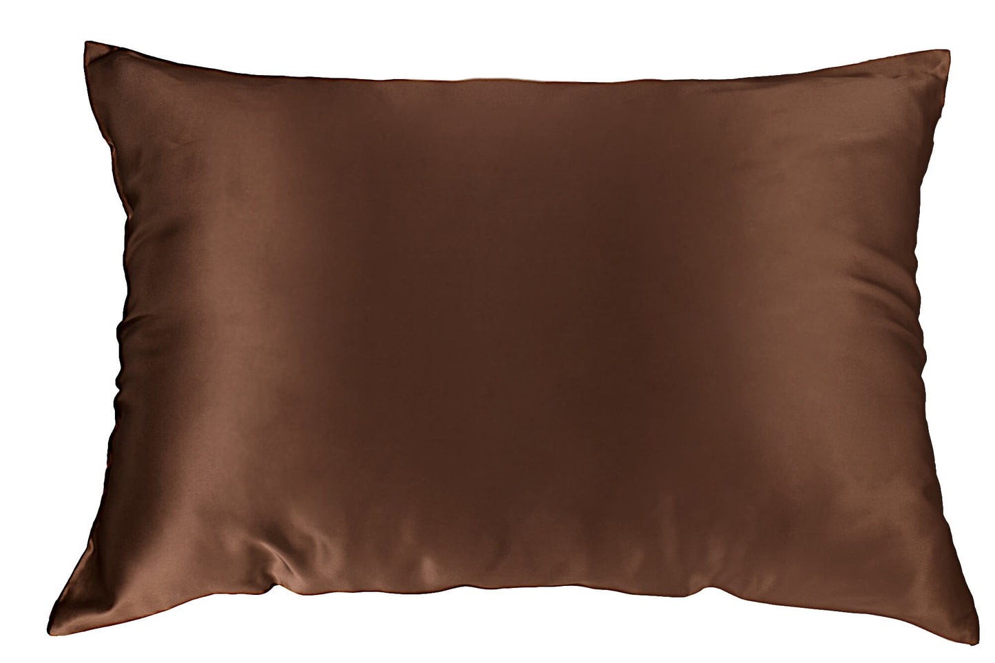 25 Momme Silk Pillowcase - King Chocolate Envelope Closure - Outlet