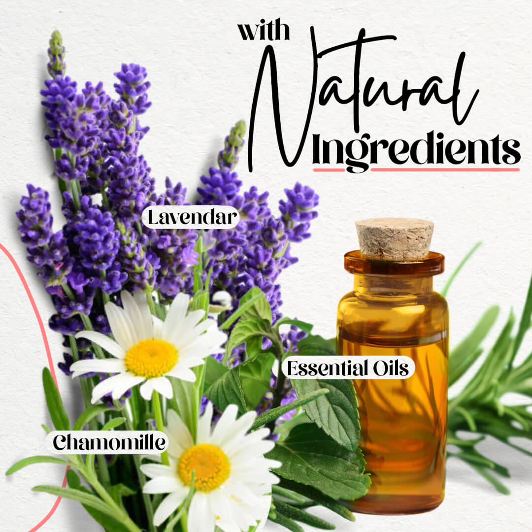 Tranquil: Lavender, Chamomile + vanilla essential oils — Kindle