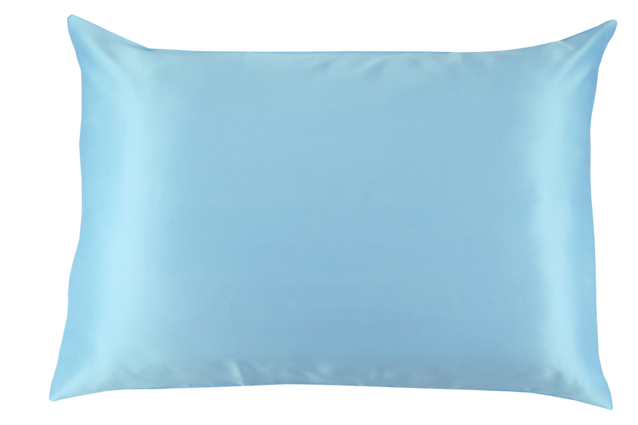 Icy blue Celestial silk pillowcase 25 mm mulberry silk pillowcase 