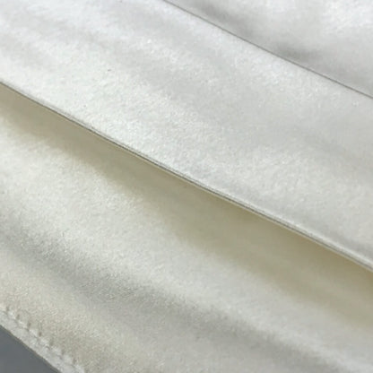 silk face covering for mouth undyed silk close up of silk facemask