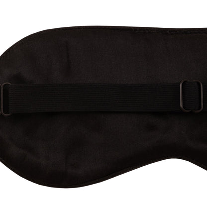 MULBERRY SILK EYE MASK - BLACK MARBLE - Outlet