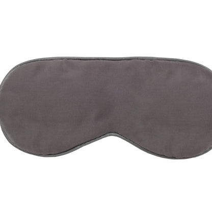 Mulberry Silk Eye Mask - Charcoal Gray Side Sleeper - Outlet