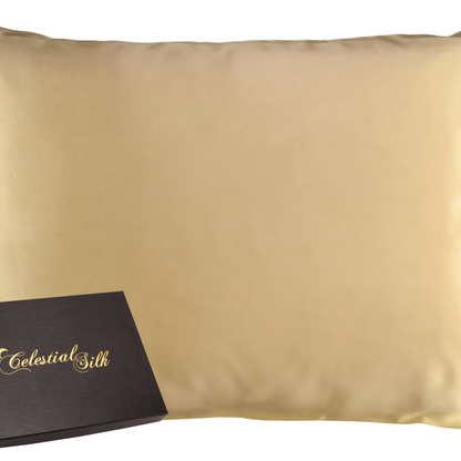 Celestial Silk gold mulberry silk pillowcase