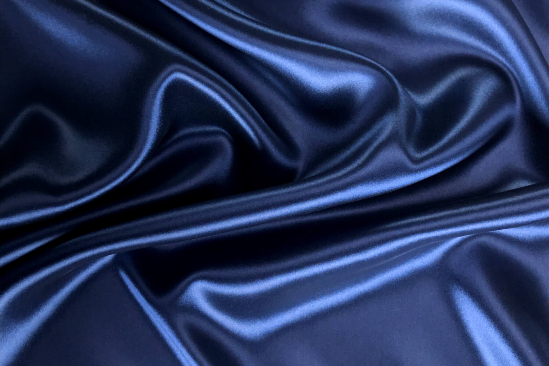 25 momme navy blue silk swatch by Celestial Silk