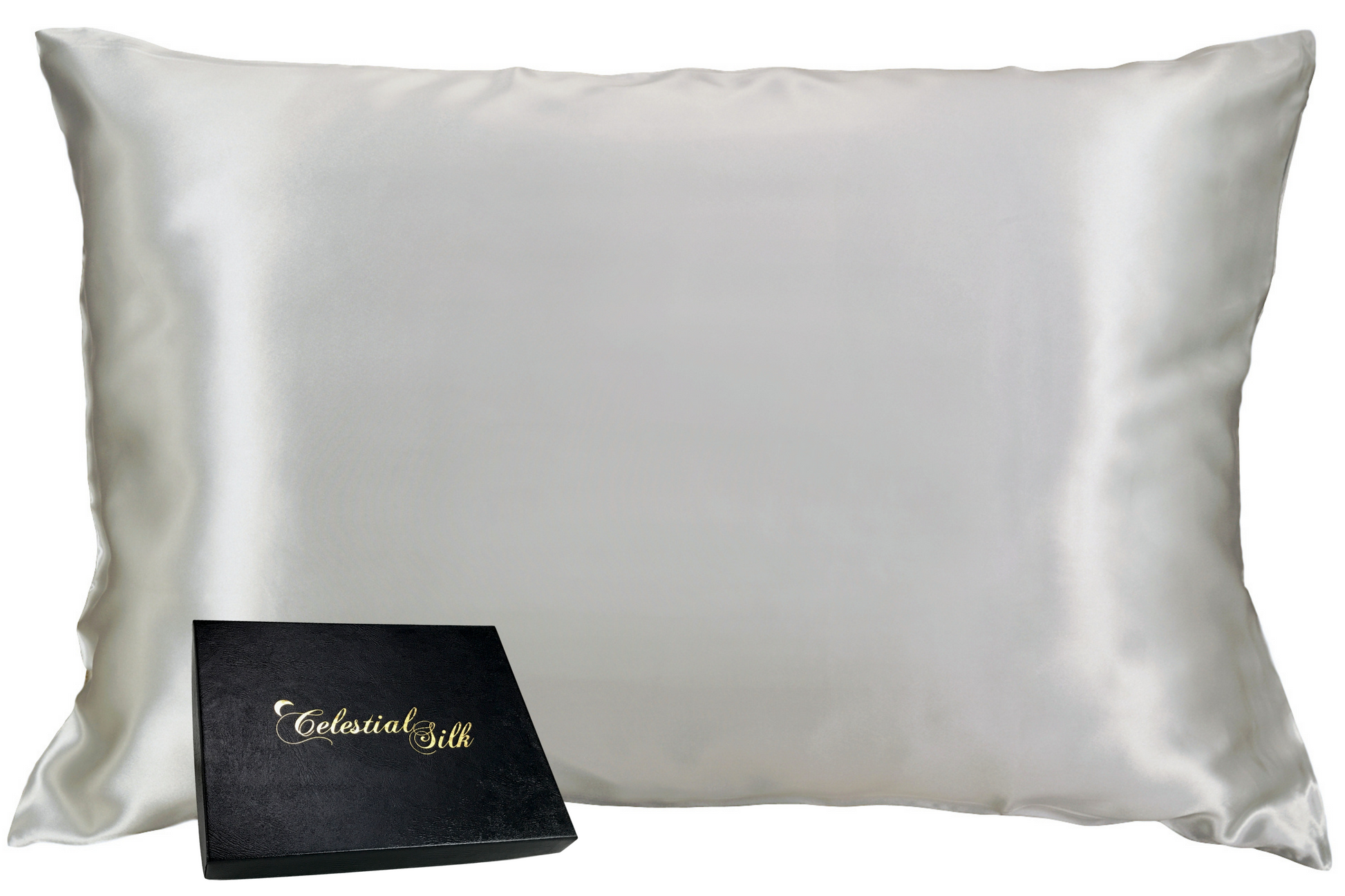 Celestial Silk silver mulberry silk pillowcase
