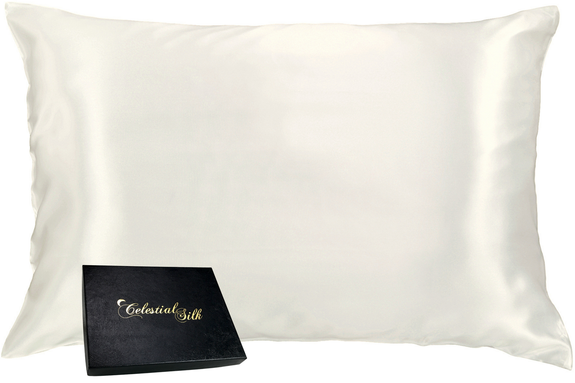 Celestial Silk undyed ivory mulberry silk pillowcase