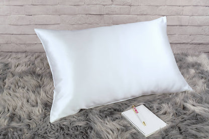 Celestial silk pillowcase 25 momme white silk pillowcase