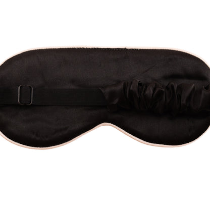 mulberry silk eye mask with silk filling white marble silk sleep eye mask white marble silk eye mask for sleeping