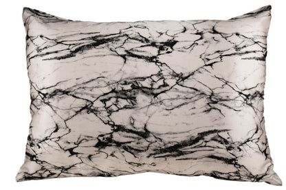 White marble Celestial silk pillowcase 25 mm white marble silk pillowcase 25 momme 